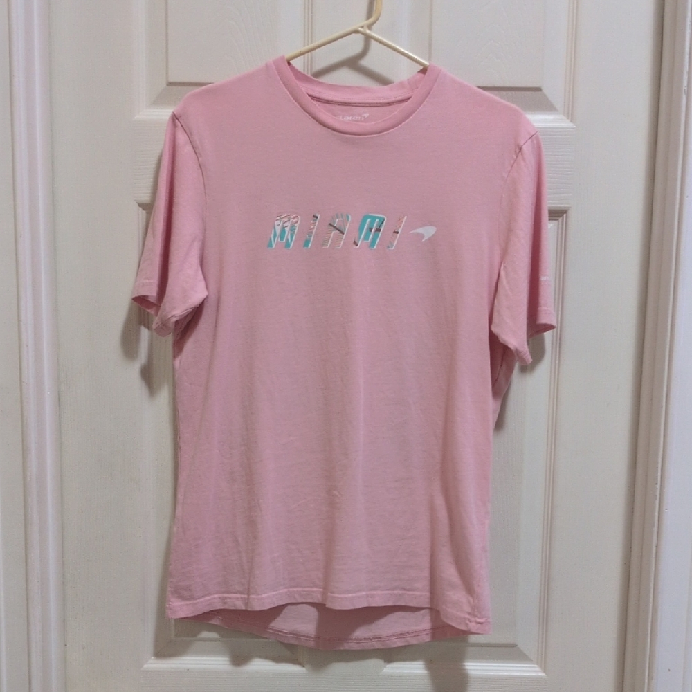 Reiss McLaren F1 Team Miami GP Double Sided Graphic Tee Men's Size Medium